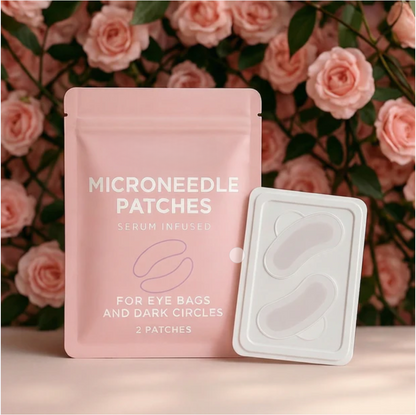MicroGlow Eye Patches,Under Eye Patchs Hyaluronic Acid Eye Mask for Dark Circles for Women, Forehead Wrinkle & Smile Line Patches