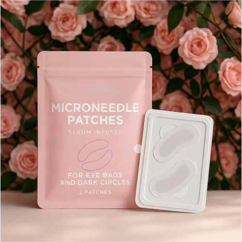 MicroGlow Eye Patches,Under Eye Patchs Hyaluronic Acid Eye Mask for Dark Circles for Women, Forehead Wrinkle & Smile Line Patches
