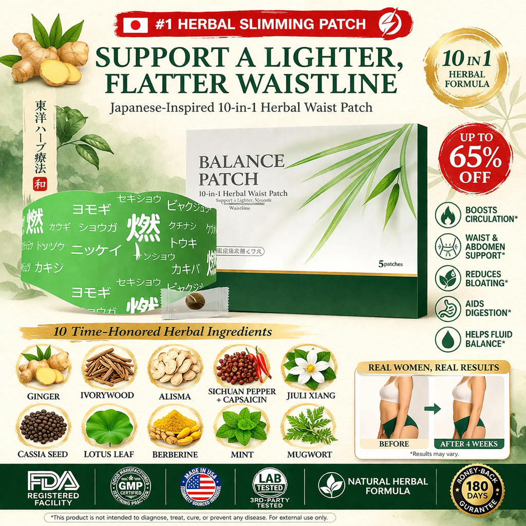 🌿🦋8H Invisible Detox Sculptor Patch— Warming Waist & Abdomen Comfort Patch Set