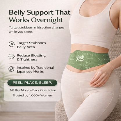 🌿🦋8H Invisible Detox Sculptor Patch— Warming Waist & Abdomen Comfort Patch Set