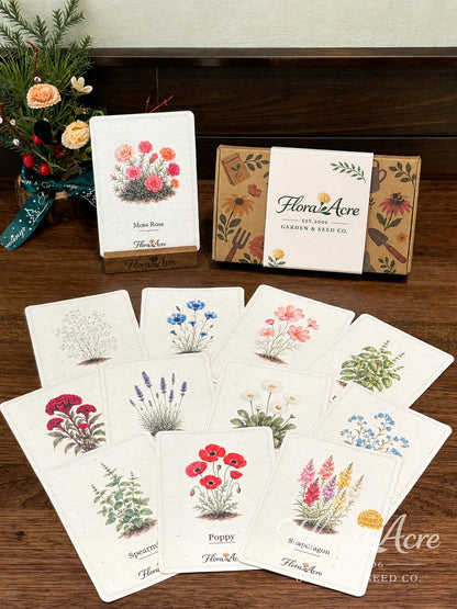 🌱2027 Timeless Seed Calendar｜Eco-Friendly Plantable Calendar 🌱 Plan • Plant • Grow • Enjoy