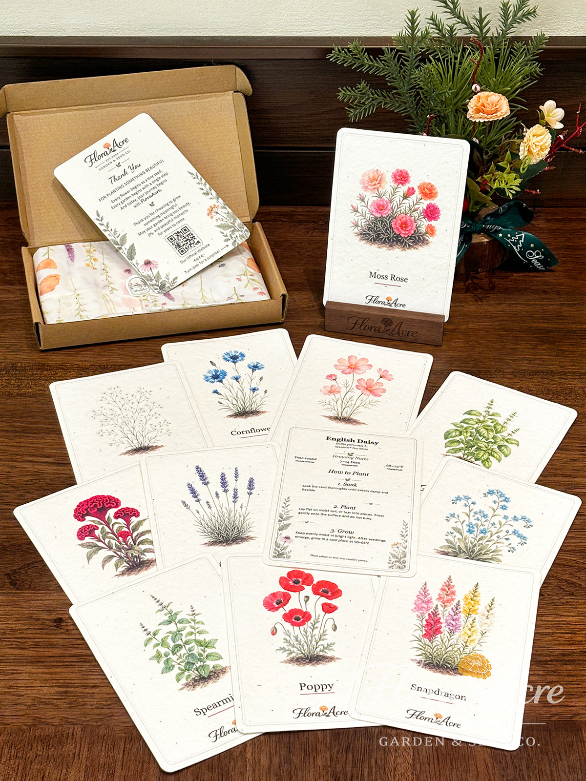 🌱2027 Timeless Seed Calendar｜Eco-Friendly Plantable Calendar 🌱 Plan • Plant • Grow • Enjoy